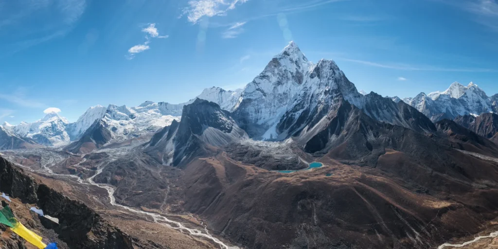 Everest Three High Pass Top view