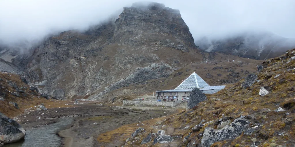 Italian Pyramid- research center, Lobuche,