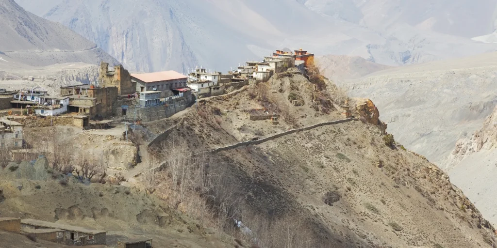 Upper Mustang mountain view