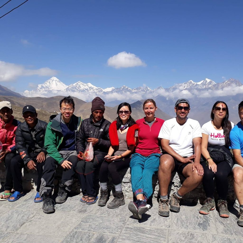 Annapurna Circuit Group Photo