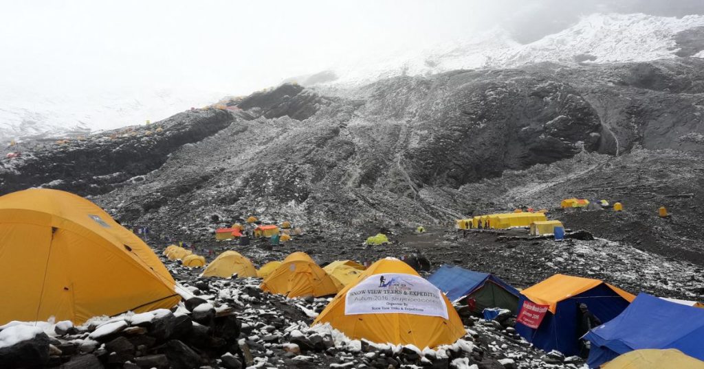 Our Camp in Manaslu