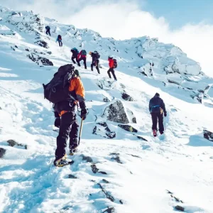 EBC trek with Island Peak Climbing trekkers